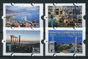 Turkey 2017 MNH Stamps Tourism Antalya Monuments Architecture Temple