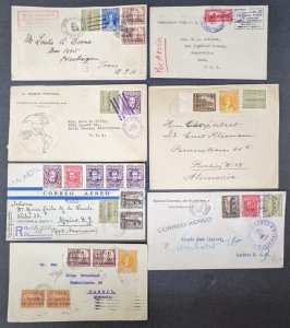 40 Guatemala covers mostly 1930s /1940s [Y.54]