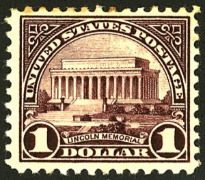 U.S. #571 MINT OG HR