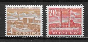 Germany Berlin 9N101-2 Buildings set MNH (LL2018)