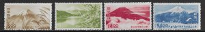 Japan 460-63   1949  set  4  fine mint  nh