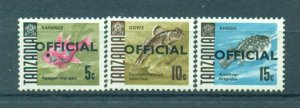 Tanzania sc# O9-16 mh cat value $8.00