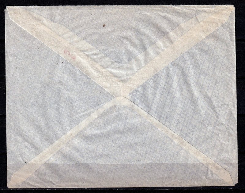 Andorra 1950 - Scare 100fr. Airmail on Cover to Toronto***Hi CV *** # C1