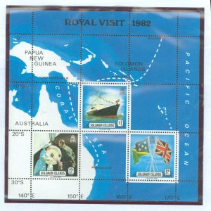 Solomon Islands (British Solomon Islands) #480  Souvenir Sheet