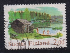 Finland 567 Chimneyless Log Sauna 1977