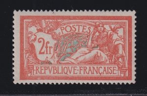 France, Scott 127 var (Yvert 145c), MNH, Broken Shield, w/ 06 Roumet cert