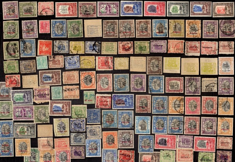 125 JAIPUR (INDIAN STATE) REVENUE STAMPS