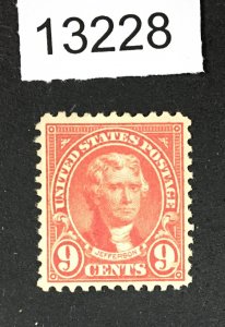 MOMEN: US STAMPS  # 561 MINT OG H LOT #13228