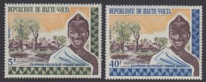 Upper Volta 287-8 Mossi Women mnh