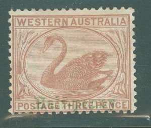 Western Australia #71 Unused Single