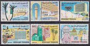 TUNISIA 1975 Buildings set MNH.............................................a4793