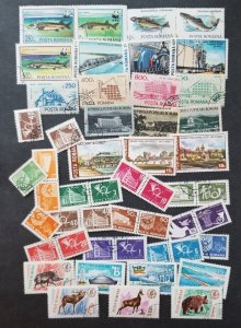 ROMANIA Vintage Stamp Lot Collection Used  CTO T5883