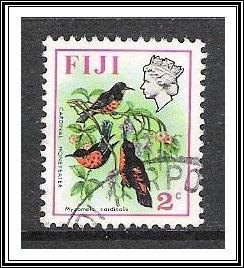 Fiji #306c Birds & Flowers Used