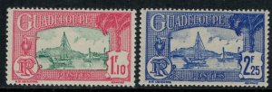 Guadeloupe #123,32*  CV $5.25