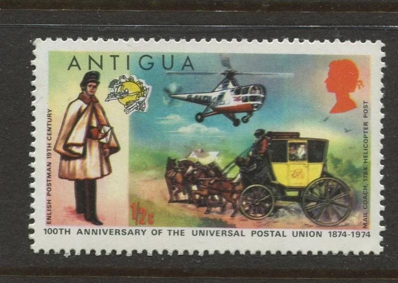 Antigua #334 MNH 1974 Single 1/2c Stamp