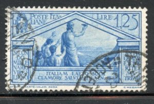 Italy, #254, Used. CV $ 12.00