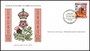 St Vincent Grenadines Union Island 5b U/A FDC