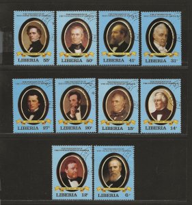 LIBERIA SC#912-21   FVF/CTO