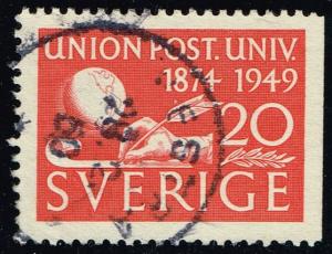 Sweden #415 75th Anniv. of the UPU; Used (0.25)