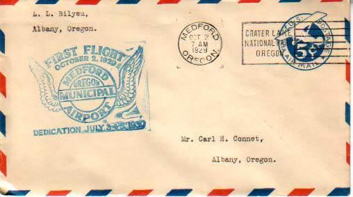 United States, Airmail, Event, Oregon