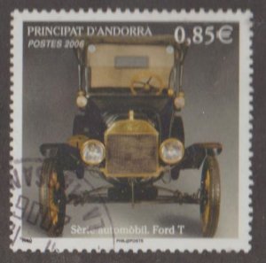 Andorra - French - Scott #615 Stamp - Used Single