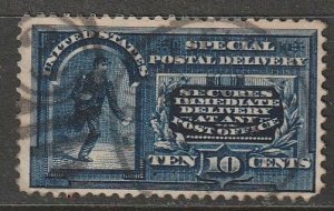United States #E4 Used, Clean Back  (~0065k)