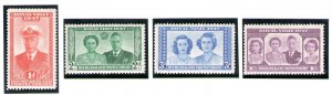 1947 BECHUANALAND Royal Visit 4 val SG No. 132/135 MNH**
