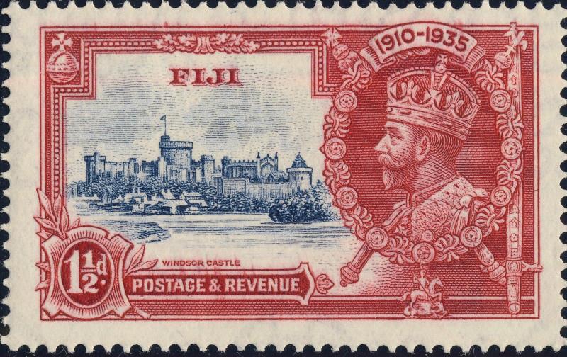 FIJI - 1935 - SG 242 1-1/2d KGV Silver Jubilee - Mint*