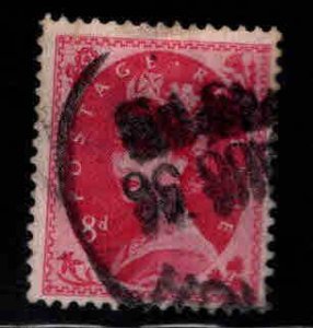 Great Britain Scott 327 used Bright Rose stamp