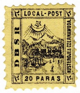 (I.B) Turkey Local Post : DBSR Danube Local Post 20pa