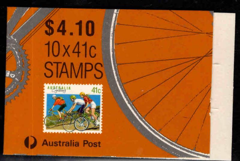 AUSTRALIA Scott 1109Bc MNH** Bicycle booklet