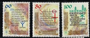 Liechtenstein #1013-5 MNH Christmas