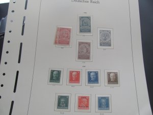 GERMANY 1924-27 HINGED LOT (153)