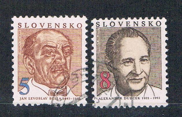 Slovakia 163-164 Used (S0078)