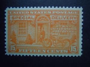 1931 #E16 15c Motorcycle Special Delivery  MNH OG VF 