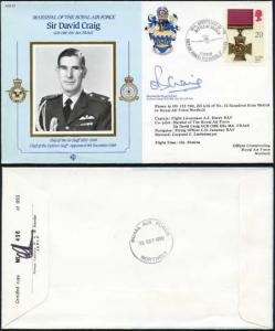 CDM22b MRAF Sir David Craig Signed by Himself