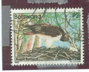 Botswana #320 Used Single (Bird)