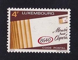 Luxembourg   #648    MNH   1980   postal code introduction