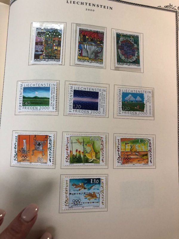 LIECHTENSTEIN – MINT COLLECTION 2nd HALF OF THE 20th CENTURY – 424449