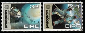 IRELAND SG804/5 1991 EUROPA. EUROPE IN SPACE MNH