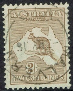 AUSTRALIA 1915 KANGAROO 2/- 2ND WMK USED 