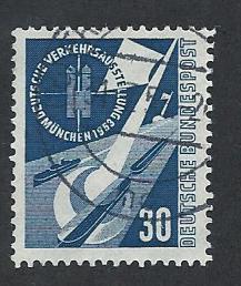 GERMANY SC# 701 F-VF U 1953