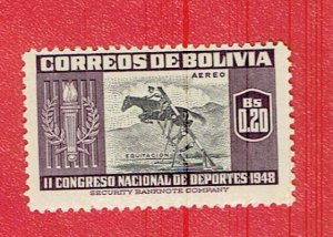 BOLIVIA SCOTT#C150 1951 SHOW JUMPING - MH