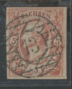 Saxony #13 Used Single