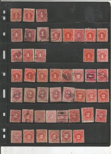 US POSTAGE DUE COLLECTION