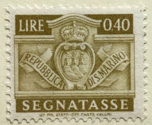 AlexStamps SAN MARINO #J71 VF Mint 