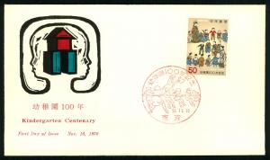 1976 Kindergarten Centenary - JPS Cachet