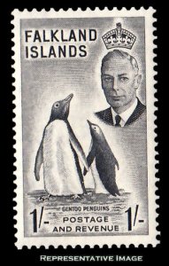 Falkland Islands Scott 115 Unused lightly hinged.