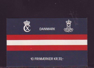 Denmark Sc B66 1985 Liberation stamp in a booklet of 10 mint NH