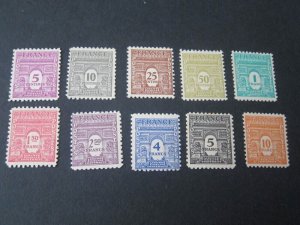 France 1944 Sc 475-576H,476G set MNH/(except 476MH)